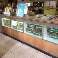 Photo taken at Bagels &amp;amp; Baguettes by Abby K. on 8/7/2012