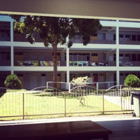 Photo taken at St Hilda&amp;#39;s Secondary School by Jhynne 이수혜 on 5/23/2012