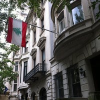 Photo taken at Consulate General Of Lebanon by Rony C. on 8/14/2012