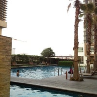 Photo taken at Q House Condo Sathorn - Swimming Pool by Orange S. on 3/15/2012