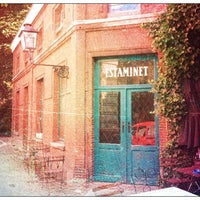 Photo taken at L&amp;#39;Estaminet by Nicolas on 6/19/2012