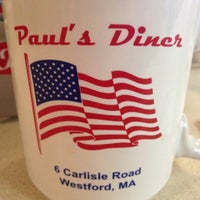 Photo taken at Paul&amp;#39;s Diner by Lindsay M. on 4/6/2012