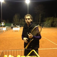 Photo taken at Tennisvereniging Ilpendam by Wesley H. on 3/12/2012