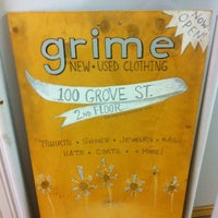 Photo taken at Grime - New &amp; Used Clothing by John C. on 3/17/2012