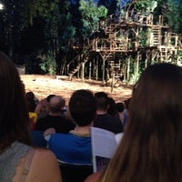 Photo taken at Into The Woods Delacorte Theatre by Britt B. on 8/29/2012