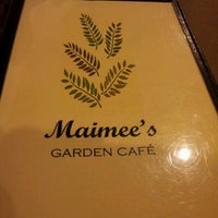 Photo taken at Maimee&amp;#39;s Garden Café by Ricco on 2/17/2012