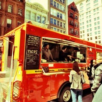 Photo taken at Mexicue Taco Truck by Sasha C. on 4/5/2012
