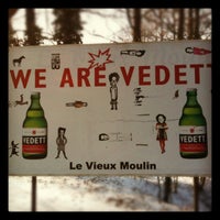 Photo taken at Vieux Moulin by Stephanie Z. on 2/4/2012