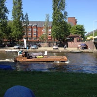 Photo taken at Mokumboot Amsterdam Weesper by Julian M. on 5/27/2012