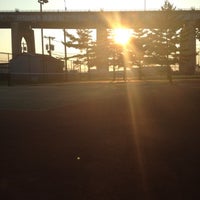 Photo taken at 1st Street Tennis Courts by James W. on 8/2/2012