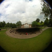Photo taken at Herzog &amp;amp; de Meuron and Ai Weiwei Serpentine Summer Pavilion by Mike H. on 7/5/2012