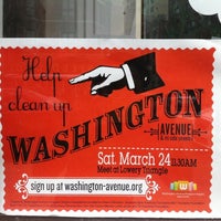 Photo taken at Washington Avenue by thecoffeebeaners on 3/15/2012