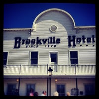 Photo taken at Brookville Hotel by Greg H. on 5/20/2012