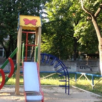 Photo taken at Детская Площадка возле Садика by Elena G. on 7/29/2012