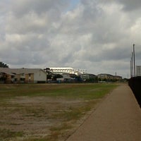 Photo taken at UT Houston Running Trail by A.J. D. on 5/31/2012