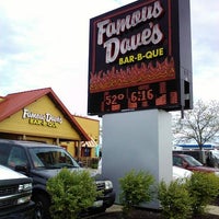 Photo taken at Famous Dave&amp;#39;s by Keith K. on 4/27/2012