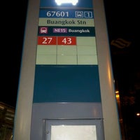 Review Bus Stop 67601 (Buangkok Station)