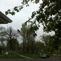 Photo taken at Oak Woods Cemetery by Theron P. on 3/31/2012