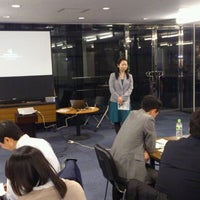 Photo taken at 青山丸八倶楽部 by Hachidai O. on 4/10/2012