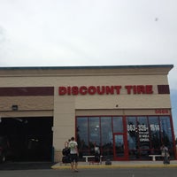 Photo taken at Discount Tire by Jessica P. on 8/11/2012
