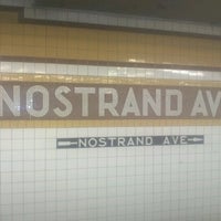Photo taken at MTA Bus - B44/B44 +SBS - Nostrand Ave &amp;amp; Fulton St by Nikki on 6/14/2012