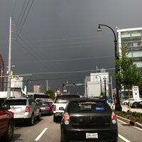 Photo taken at Luckie St and Ivan Allen Jr Blvd by Kathryn T. on 7/18/2012