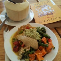 Photo taken at Heart &amp; Soul Organic Chai Cafe by Emma B. on 3/11/2012