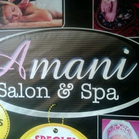Photo taken at Amani Salon &amp;amp; Spa by wafa A. on 8/5/2012