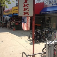 Photo taken at Gray&amp;#39;s Bicycles by Michael F. on 7/4/2012