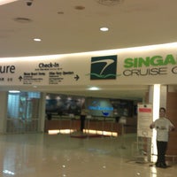 Photo taken at Departure Hall | Tanah Merah Ferry Terminal by Han Mo M. on 6/28/2012