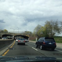 Photo taken at Cross Island Parkway by Robbie L. on 4/12/2012