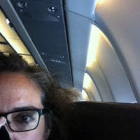 Photo taken at Virgin Atlantic Flight 023 to Los Angeles by Lisa C. on 6/25/2012