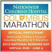 Снимок сделан в Nationwide Children&amp;#39;s Hospital Columbus Marathon &amp;amp; 1/2 Marathon пользователем James M. 6/5/2012