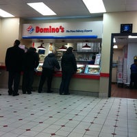 Photo taken at Domino&amp;#39;s Pizza by Raquel C. on 3/16/2012