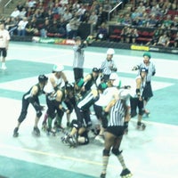 Photo taken at Rat City Rollergirls at Key Arena by Timothy L. on 6/24/2012