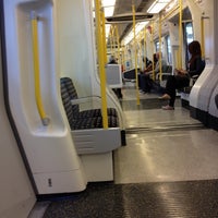 Photo taken at Metropolitan Line Train Amersham - Aldgate by Prodromos S. on 4/15/2012