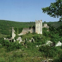 Photo taken at Dvigrad Fortress by Goran G. on 7/21/2012