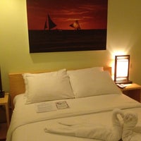Photo taken at Shore Time Hotel Boracay by Ervin V. on 5/26/2012