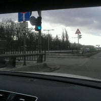 Photo taken at Aristide-Briand-Brücke by Dominique H. on 2/25/2012