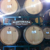 Photo taken at Martorana Family Winery by Sherry O. on 2/26/2012