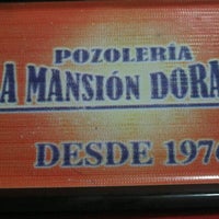 Photo taken at La Mansión Dorada - Pozoleria by Brian R. on 3/31/2012