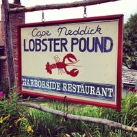 Photo taken at Cape Neddick Lobster Pound by 514eats on 7/16/2012