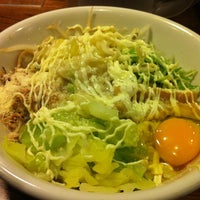 Photo taken at 秋葉らーめん 松風 by chimerin s. on 3/29/2012