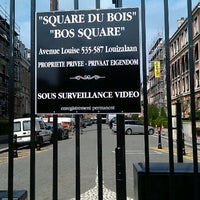 Photo taken at Bossquare / Square du Bois by Samuel D. on 5/31/2012