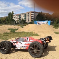 Photo taken at Pumptrack 52 Grad EV by Andreas on 9/6/2012