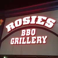 Photo taken at Rosie&#39;s BBQ by Beverly R. on 2/15/2012