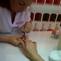 Photo taken at Essie manicure by Angelika V. on 5/1/2012