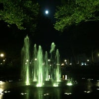 Photo taken at Leaping Fountain by JNez on 8/1/2012