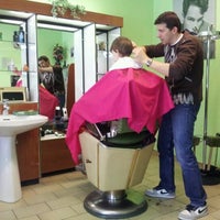 Photo taken at coiffeur Alberto by Philippe M. on 4/14/2012