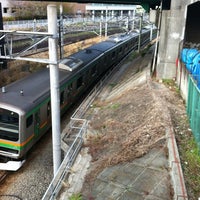 Photo taken at いつも埼京線が止まる場所 by Ikebu-kuro on 4/18/2012